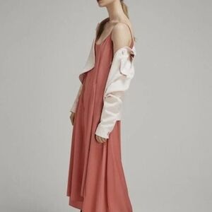 Elegant Pink Sleeveless Dress